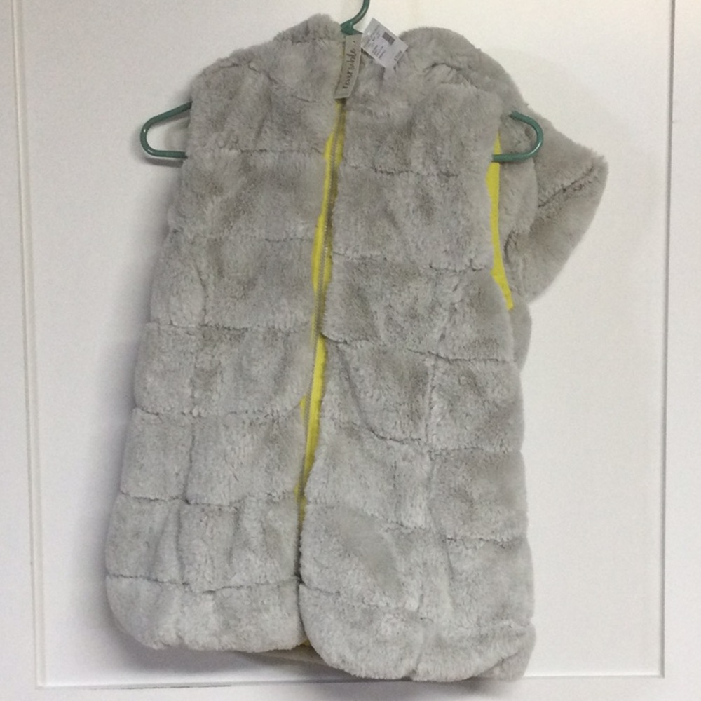 New with tags reversible vest - all sales final please send questions